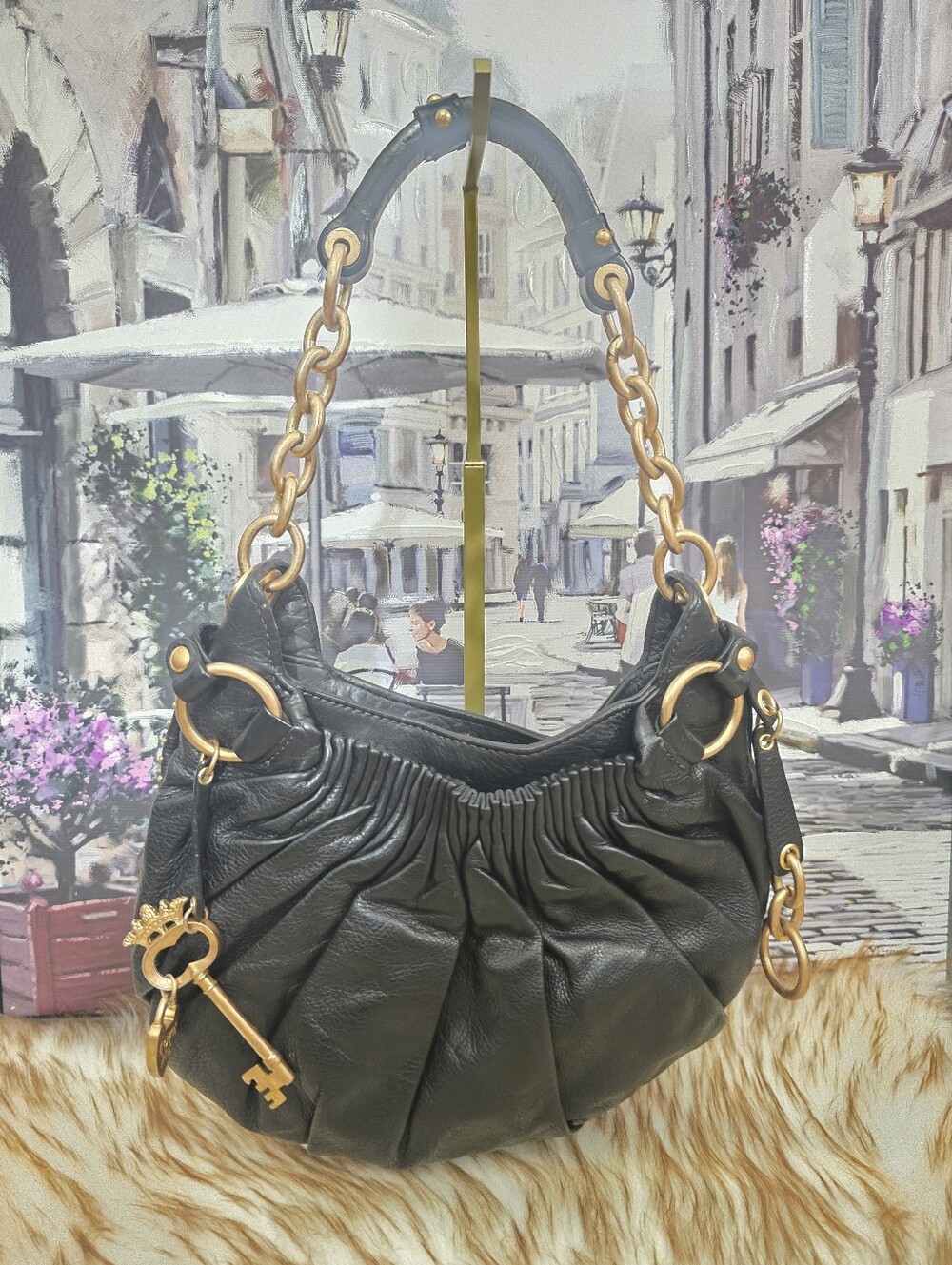 Vintage geniune leather Juicy Couture.